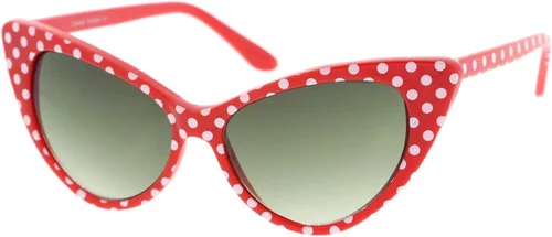 Miniatura 2 de zeroUV - Lentes de sol para mujer, diseño retro de grandes ojos de gato, 2.126 pulgadas.