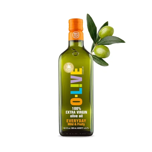 Miniatura 10 de O-Live & Co. Aceite de oliva virgen 100% de alta calidad, envasado de aceite de oliva kosher, sin OMG (todos los días, 0.3 fl oz