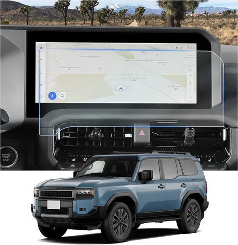 CDEFG 2 protectores de pantalla para Land Cruiser 2024 2025 compatibles con Toyota Land Cruiser 2024 2025 (Land Cruiser/First Edition) Accesorios de