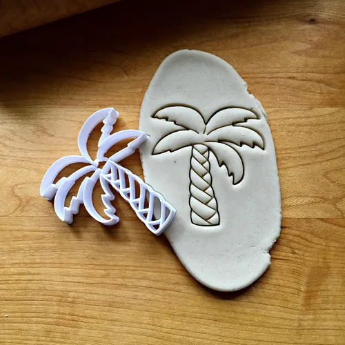 Miniatura 2 de Inc Cortador de galletas de palmera, apto para lavavajillas (2 pulgadas)