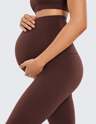 Miniatura 5 de CRZ YOGA Butterluxe - Leggings de maternidad para mujer, sobre el vientre, 25 pulgadas, pantalones suaves para entrenamiento, yoga, embarazo