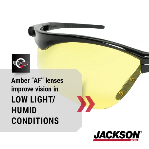 Miniatura 5 de Jackson Safety Gafas de seguridad SG – Protección ocular para hombres y mujeres – ANSI Z87.1 (paquete de 12)