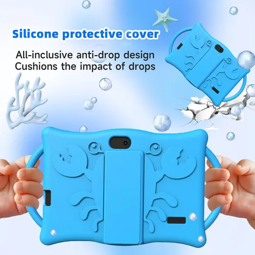 Miniatura 6 de Tablet Android Kids de 7 pulgadas, Tablets para Niños, 4 GB de RAM 32 GB ROM Quad Core Tablet para niños pequeños con funda a prueba de golpes