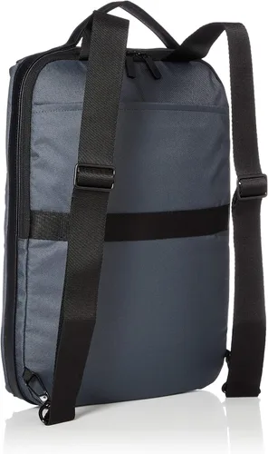 Miniatura 2 de Moleskine() Bolsa de negocios ET9NBDBV15 para hombre, almacenamiento para laptop de 15 pulgadas, mochila, repelente al agua, Gris (Dk Grey)