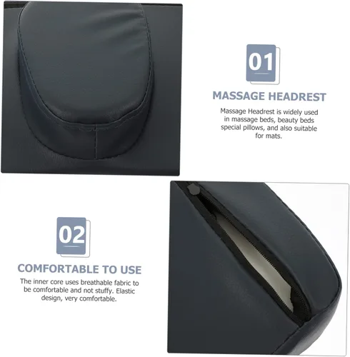 Miniatura 3 de Almohada para reposacabezas para mesa de masaje con plataforma de almohada ajustable para cama, mesa de masaje, decoración de salón
