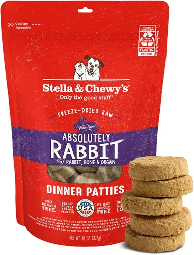 Miniatura 30 de Stella & Chewy's Empanadas crudas liofilizadas – Receta de cordero Dandy – Alimento para cachorros y perros con alto contenido de proteínas sin