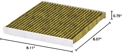 Miniatura 8 de Purolator PBC35644 PurolatorBOSS - Filtro de aire de cabina automotriz con carbón activado, compartimento de pasajeros de coche y camión, repuesto