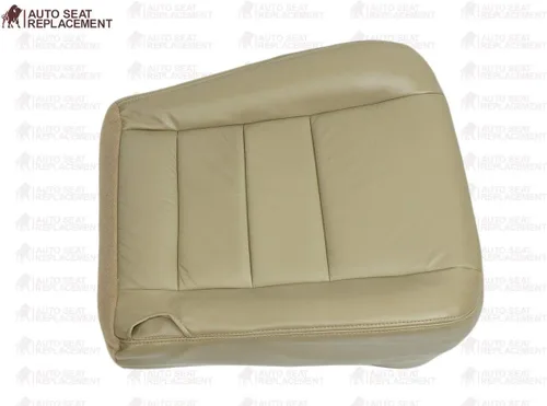 Miniatura 4 de Funda de asiento de cuero sintético de repuesto para Ford F250 F350 Lariat Crew Cab 2003, 2004, 2005, 2006, 2007, color marrón
