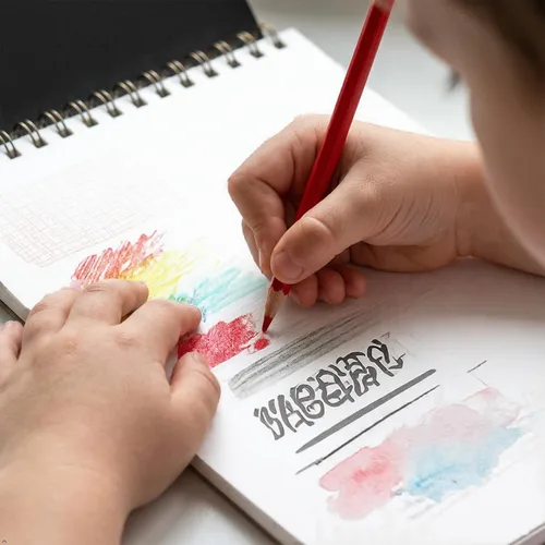 Miniatura 6 de Soucolor Cuaderno de bocetos de 9 x 12 pulgadas, 100 hojas de arte encuadernado en espiral, sin ácidos, libro de dibujo para niños, actividades