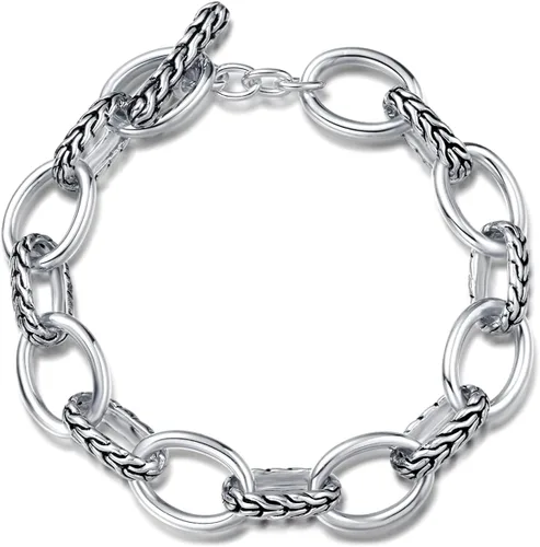 UNY JEWEL Las joyas hacen una declaración con la cadena de eslabones de cola de zorro, pulsera inspirada en la marca del diseñador para mujer,