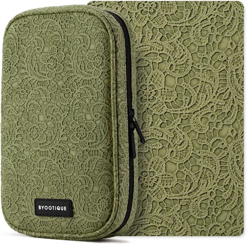 Miniatura 11 de BYOOTIQUE 2 en 1 multi cepillo titular cintura cremallera bolsa profesional portátil plegable maquillaje cosmético bolsa con correa de cinturón