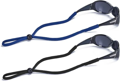 Miniatura 11 de SHINKODA Adjustable Glasses Strap for Adults and Kids 2-Pack Eyewear Retainer Cord for Reading, Safety, Sports & Sunglasses Negro