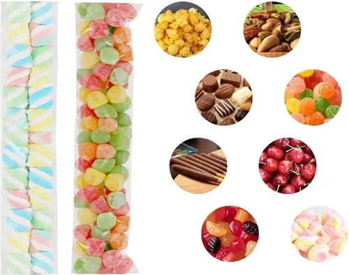 Miniatura 6 de Bolsas largas de celofán autosellables de 3 x 8 pulgadas, 100 bolsas de polietileno transparentes resellables autoadhesivas para palitos de pretzel