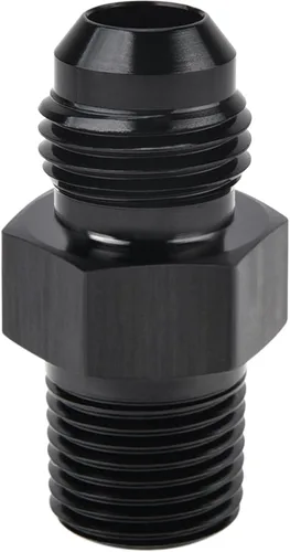 Miniatura 58 de EVIL ENERGY Adaptador de ajuste de 6AN a 3/8" NPT macho de 90 grados, aluminio