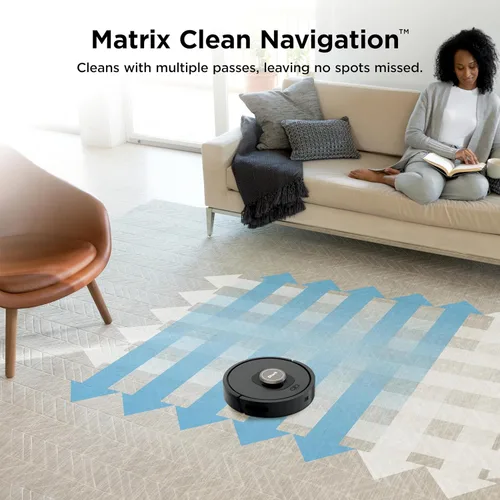 Miniatura 7 de Shark AV2501AE - Robot aspirador AI con base autovaciante XL HEPA, sin bolsa, capacidad de 60 días, navegación LIDAR, perfecta para pelo