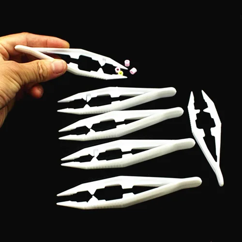 Miniatura 2 de ZHONGJIUYUAN 50 unidades de clip de plástico para fusibles cuentas, cuentas de fusible de Hama/perlas de hierro y joyería accesorios pinzas
