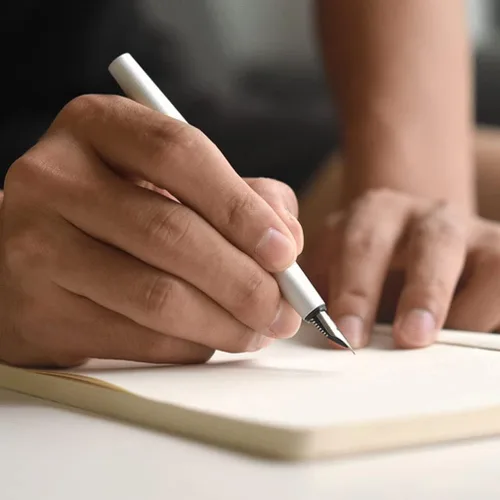 Miniatura 6 de Plumas estilográficas de metal para escribir punta fina de 0.020 in de alta gama, bolígrafo de caligrafía, impresionantes bolígrafos de lujo