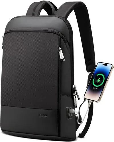 Miniatura 9 de BOPai Mochila para Laptop Súper Delgada de 15 Pulgadas para Hombres Anti Robo Impermeable Mochila Ligera Inteligente para Computadora de Negocios