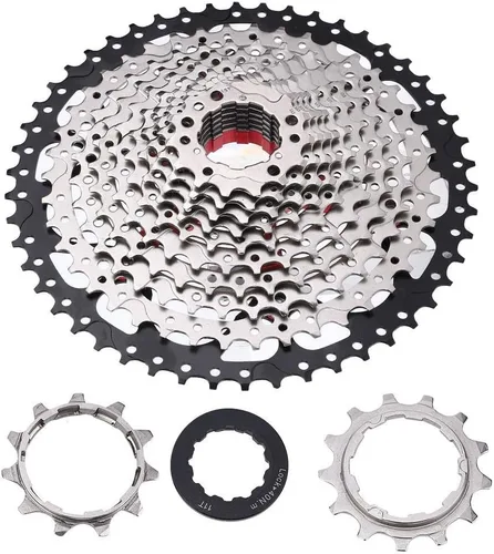 Alomejor Casete de bicicleta,Piñón ligero de bicicleta de montaña de alto rendimiento,Piñón ligero para ciclistas de montaña viajeros ciclistas de