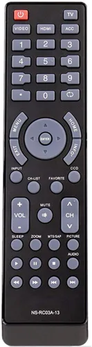 ALLIMITY NS-RC03A-13 Reemplazo de control remoto para Insignia TV NS32L240A13 NS-55E480A13 NS-39L240A13 NS-32E320A13 NS-32L240A13; NS-46E480A13