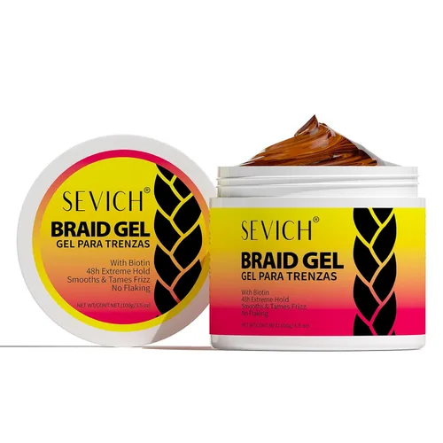 Miniatura 10 de SEVICH Arcilla para peinar el cabello para hombre, gel para el cabello con acabado mate de fijación fuerte, fórmula vegetal natural, sujeción