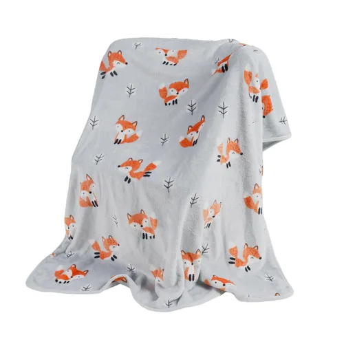 Miniatura 8 de TILLYOU Manta de forro polar para niños pequeños, 60 x 80 pulgadas, suave y cálida, para niños y niñas, color azul oscuro