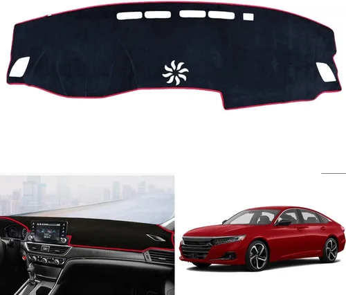 Miniatura 30 de Accesorios Interiores Personalizados para Honda 10th Civic 2016 2017 2018 2019 2020 2021 Cubierta de Tablero Alfombrilla Cubiertas de Tablero Reduce