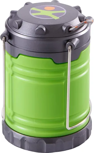 Miniatura 2 de HABA Linterna de campamento con asas resistentes para transportar y colgar con práctico compartimento de almacenamiento, elementos esenciales