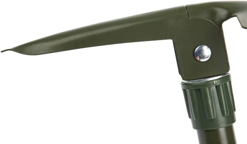 Miniatura 8 de Pala plegable de jardinería, pala militar para campamento, equipo de supervivencia, herramienta de enganche con bolsa de transporte, mango de metal