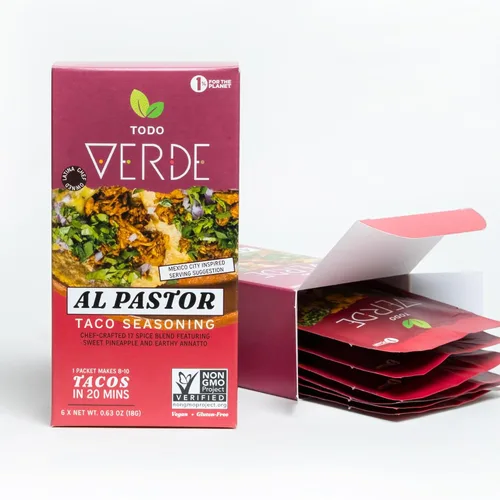 Miniatura 6 de Todo Verde Paquetes de condimentos, sabores premium, curados por chef, dulces, ahumados y picantes, sin ingredientes artificiales, veganos y sin