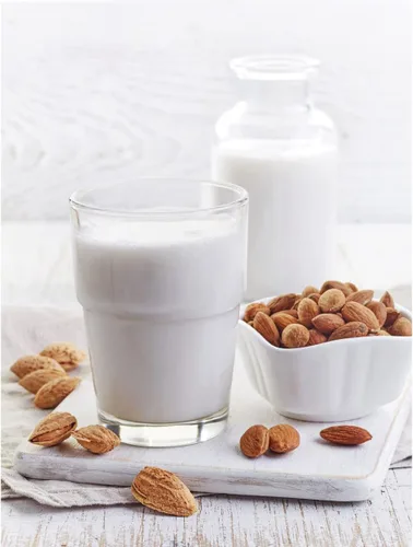 Miniatura 4 de HIC Kitchen Bolsa de leche de nueces sin blanquear con cierre de cordón, 11 x 9 pulgadas