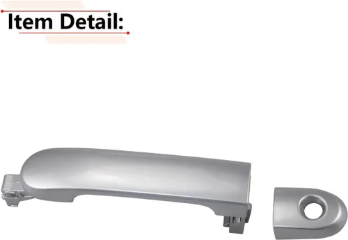 Miniatura 6 de RLB-HILON Manija exterior de puerta compatible con Nissan Versa 2007-2011 y Nissan Tiida 2007-2012, para 82641EL12A N1310130, Manija de puerta