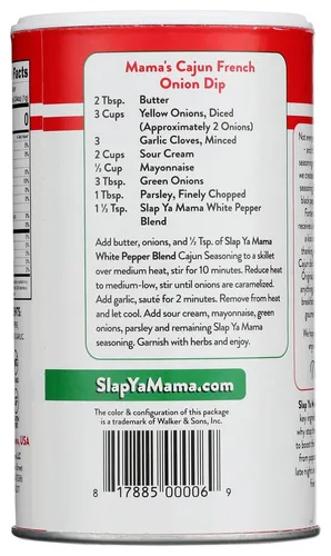 Miniatura 4 de Slap Ya Mama Condimento cajún de mezcla de pimienta de 2 piezas, 8 onzas