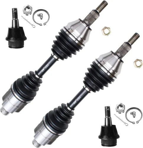 Miniatura 25 de Detroit Axle – Kit de suspensión delantera para Hyundai 2013-2018 Santa Fe 2 enlaces de barra de estabilizador 4 varillas de amarre interiores
