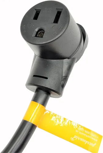 Miniatura 3 de Parkworld 691814 Soldadura 15A a 50A Cable adaptador 5-15 Macho Enchufe a Soldadura 6-50 Receptáculo Hembra (Salida 15A 125V) (1FT)