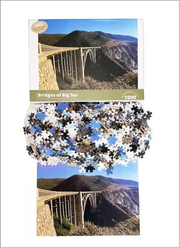 Miniatura 3 de Puentes de Big Sur - Rompecabezas de 1000 piezas