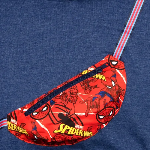 Miniatura 3 de Marvel Comics - Sudadera de forro polar con capucha y cremallera para niños
