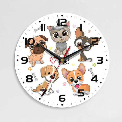 Miniatura 12 de Reloj de pared, 10 pulgadas, silencioso, sin tictac, decoración de cocina para el hogar, funciona con pilas, para baño, dormitorio, sala de estar