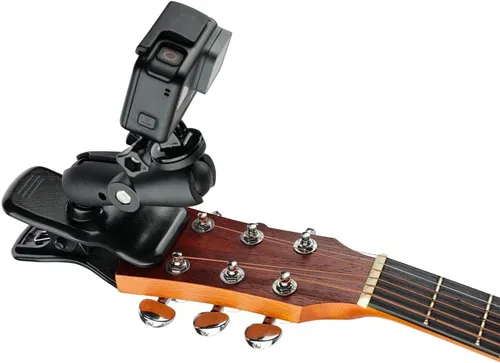 Miniatura 7 de Soporte para teléfono de guitarra, soporte de cámara de acción para guitarra
