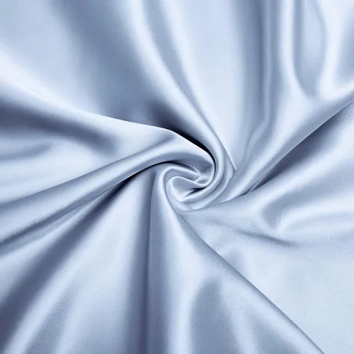 Miniatura 8 de VACVELT Juego de 4 sábanas de satén con bolsillo extra profundo - Juego de ropa de cama tamaño completo, juego de sábanas de satén azul bebé