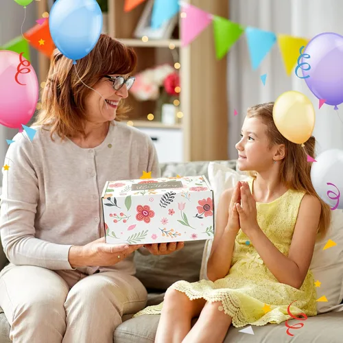 Miniatura 7 de Frerdui Regalos de cumpleaños para niñas de 9 años, bonitos regalos para niñas de 9 años, cesta de regalo para niñas de 9ª hija, hermana, sobrina