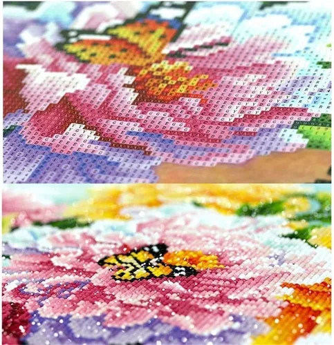 Miniatura 4 de Taladro completo 5D para especias, cuchara, pimientos, cocina, cuadrado de diamante, pintura por números, kits para adultos y punto de cruz