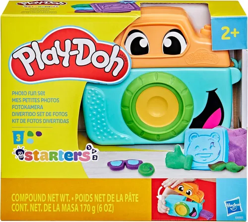 Miniatura 2 de Play-Doh Photo Fun Starter Set, Juguete de Cámara para Niños para Juego de Simulación, Artes y Manualidades para Niñas y Niños de 2+ con 7