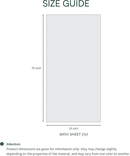 Miniatura 2 de Lacoste Heritage - Sábana de baño de 100 % algodón Supima, aloe, 35" x 70", altamente absorbente y de secado rápido, toalla de baño súper suave