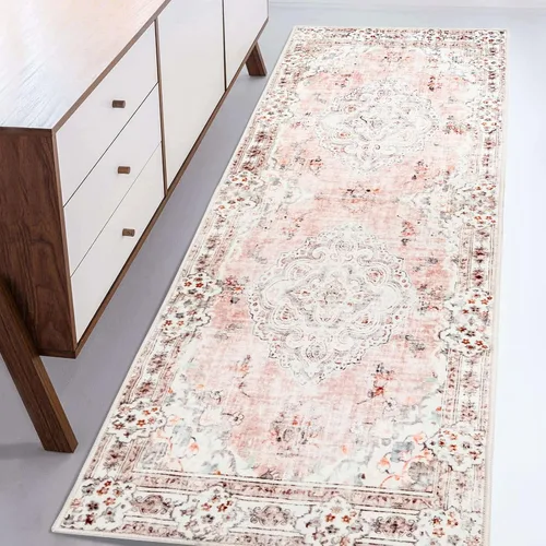 Miniatura 105 de Alfombra Verde MUJOO de 8'x10', Alfombras de Área para Sala de Estar, Alfombras Lavables, Alfombra Grande de Área, Alfombra Boho de Área de 8'x10