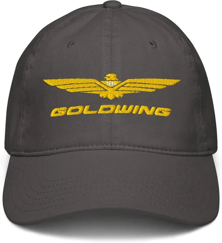 Miniatura 18 de Honda Gorro de béisbol ajustable con logotipo de Goldwing, Azul marino