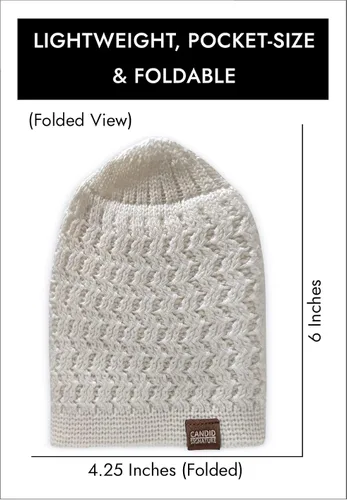 Miniatura 4 de Candid Signature Apparel Gorras de calavera para hombres y mujeres con punto en zigzag Gorro de algodón 100% transpirable Kufi Skully Caps