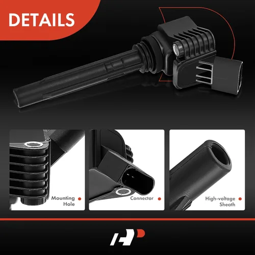 Miniatura 5 de A-Premium Paquete de bobinas de encendido compatibles con Audi A3 A4 A5 A6 A8 TT (Quattro) Q3 Q5 Q7 Q8 RS3 RS5 S3 S5 S7 Volkswagen Golf Jetta Passat