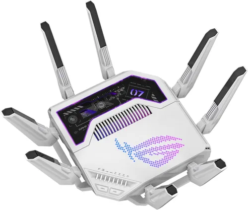 Miniatura 14 de ASUS GT-BE19000AI Tri-Band WiFi 7 (802.11be) AI Gaming Router, ancho de banda de 320 MHz y 4096-QAM, MLO, puertos duales 10G, impulso de juego AI