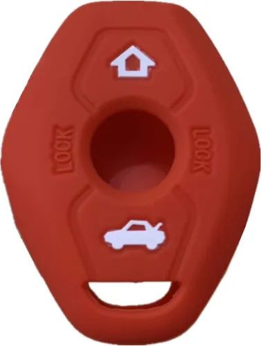 Funda de silicona para llavero de entrada sin llave, protector de repuesto para BMW 3 5 7 Series M3 M5 M6 X3 X5 Z3 Z4 Z8 LX9FZV (gulas)